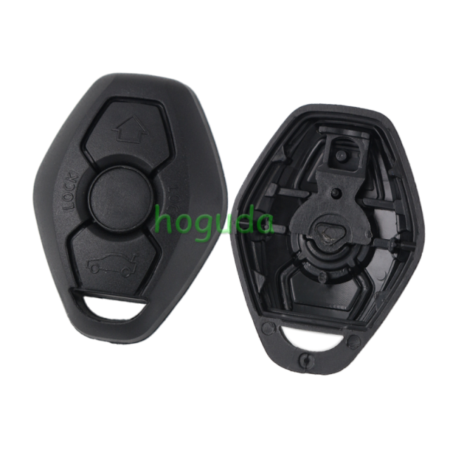 After Makert For BMW EWS Systerm 3 button remote key with 2 track blade with 7935 chip   315MHZ