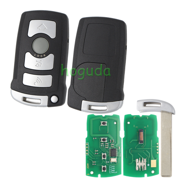 For BMW 7 series remote key with 433 Mhz With 7942 chip