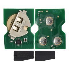 For BMW 3 button remote key with 4 track blade 433mhz with ID44 PCF7935 Chip