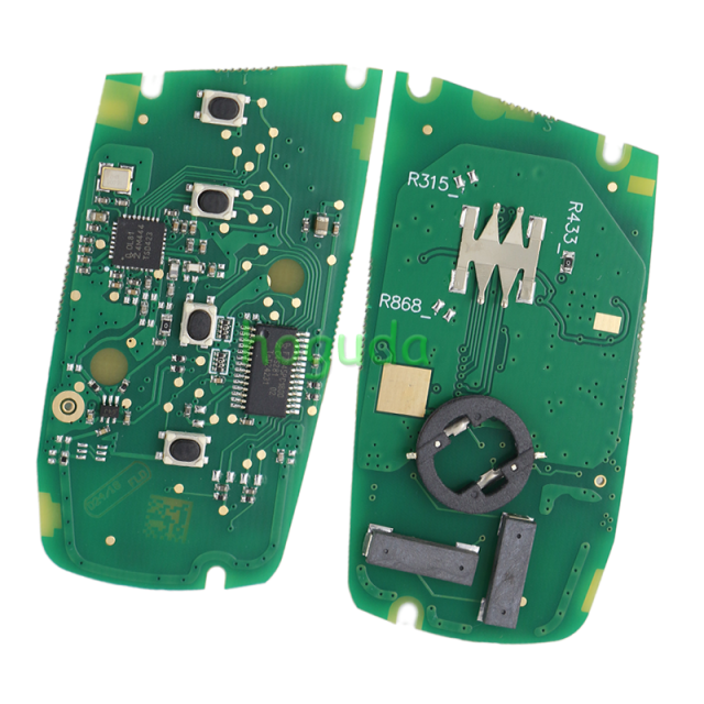 After Market For BMW 4 button keyless remote key with 433mhz PCF7953P FCC ID:YGOHUF5662