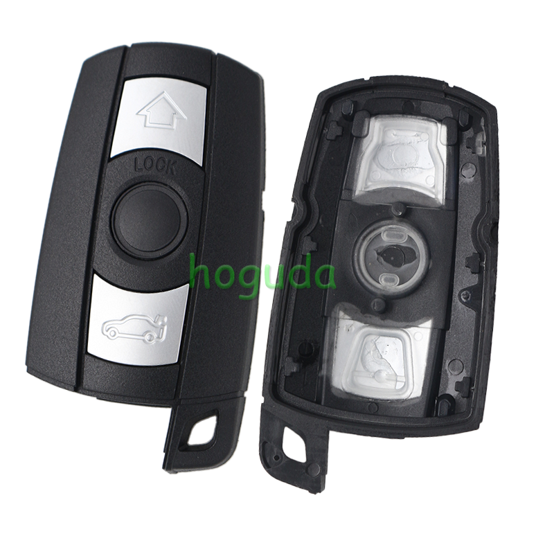 For BMW 3 button remote key for For BMW 1、3、5、6、X5,x6,z4 series with PCF7945 chip 868MHZ  Its for CAS3 and CAS3+ Systems