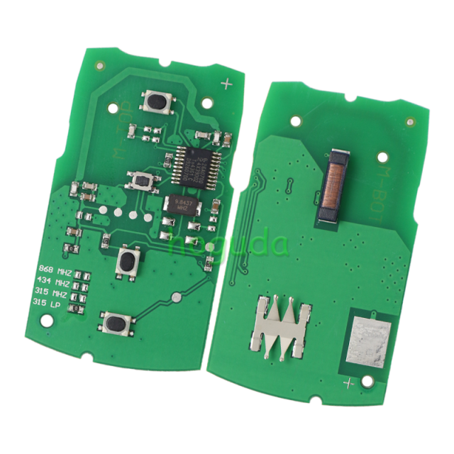 For BMW 4 button remote key for For BMW 7 series With  7942 chip 315-LP- MHZ