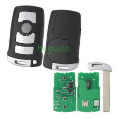 For BMW 4 button remote key for For BMW 7 series With  7942 chip 315-LP- MHZ