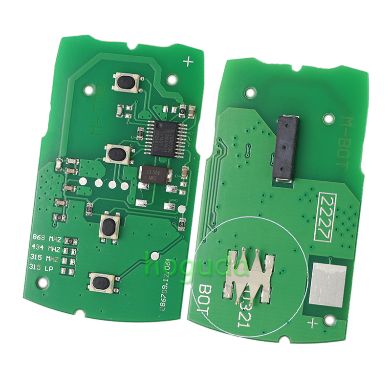 For BMW 4 button remote key for For BMW 7 series With 7942 chip 868mhz