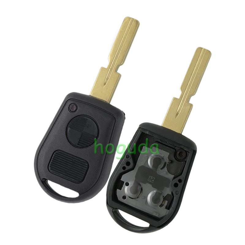 For BMW 3 button remote key with 4 track blade 433mhz with ID44 PCF7935 Chip