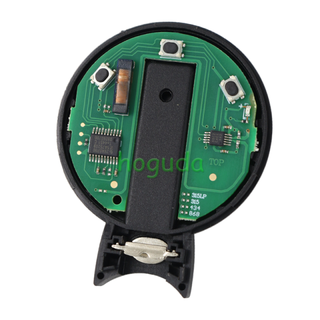 For BMW Mini remote key with 433mhz PCF7945(HITAG2 ) chip