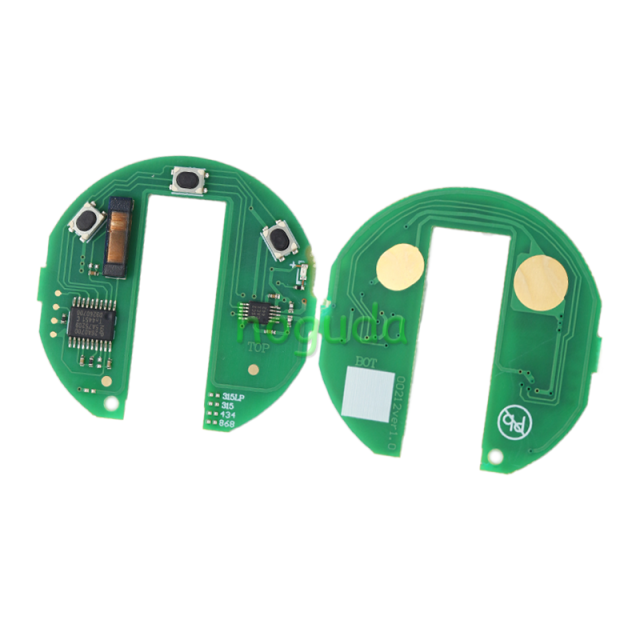 For BMW Mini remote key with 433mhz PCF7945(HITAG2 ) chip