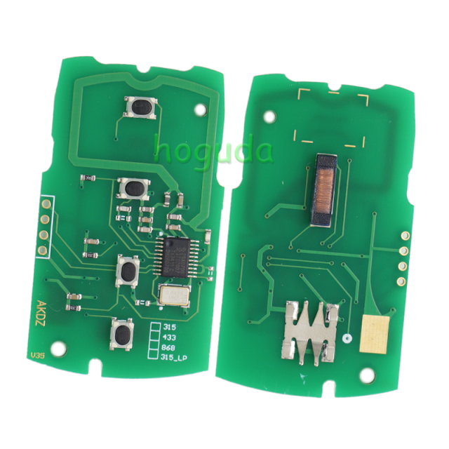 For BMW 7 series remote key with 315 Mhz With 7942 chip