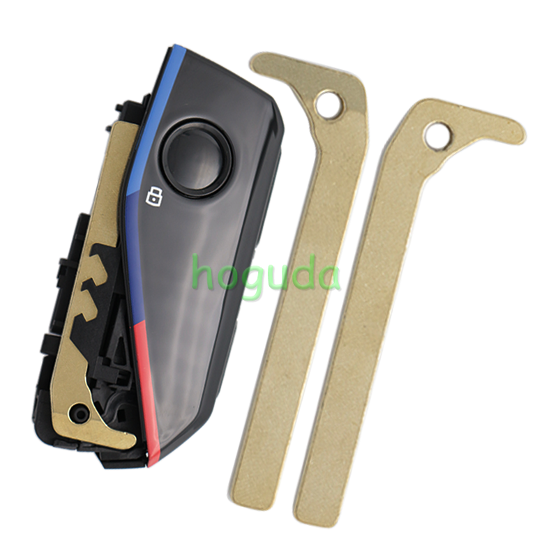 For BMW FEM BDC CAS4 CAS5 System Modify Keyless-Go Remote Key with 315/434/868MHz  PCF7945 ID49 chip