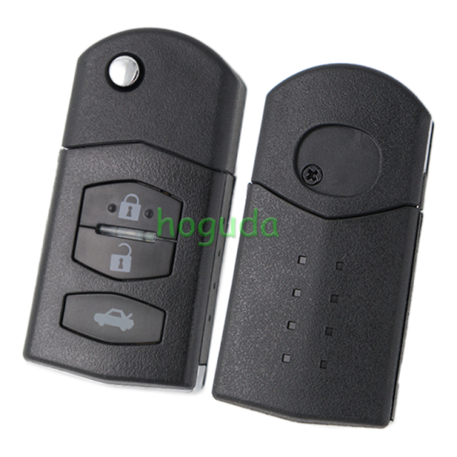 For Mazda 2 series 3 button remote key with 433Mhz
