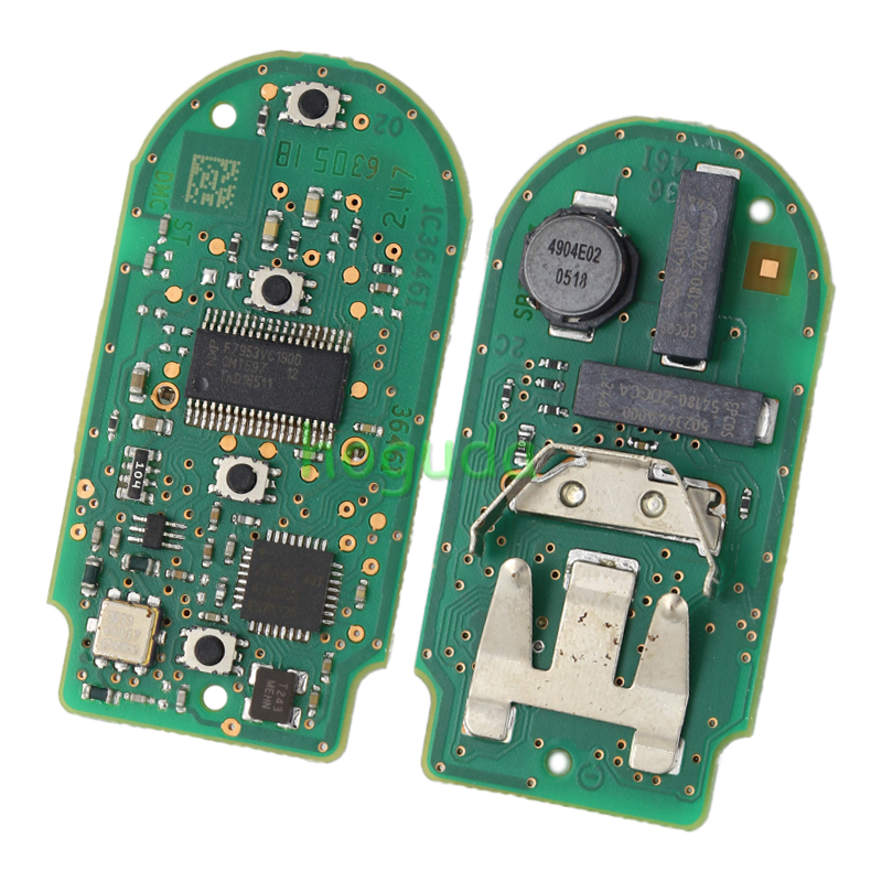 For BMW Mini Cooper 3 button Mini keyless remote key with 434mhz with PCF7953P chip