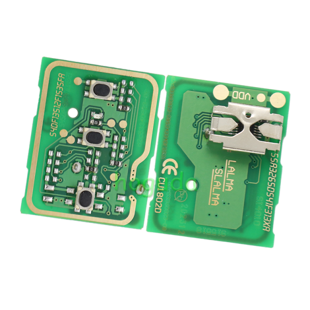 For Mazda 2 series 3 button remote key with 433Mhz