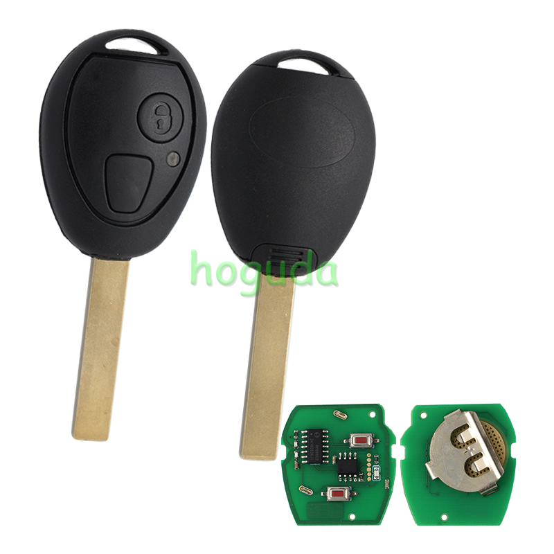 For BMW Mini 2 button remote key With 433MHZ pcf7930/31 chip