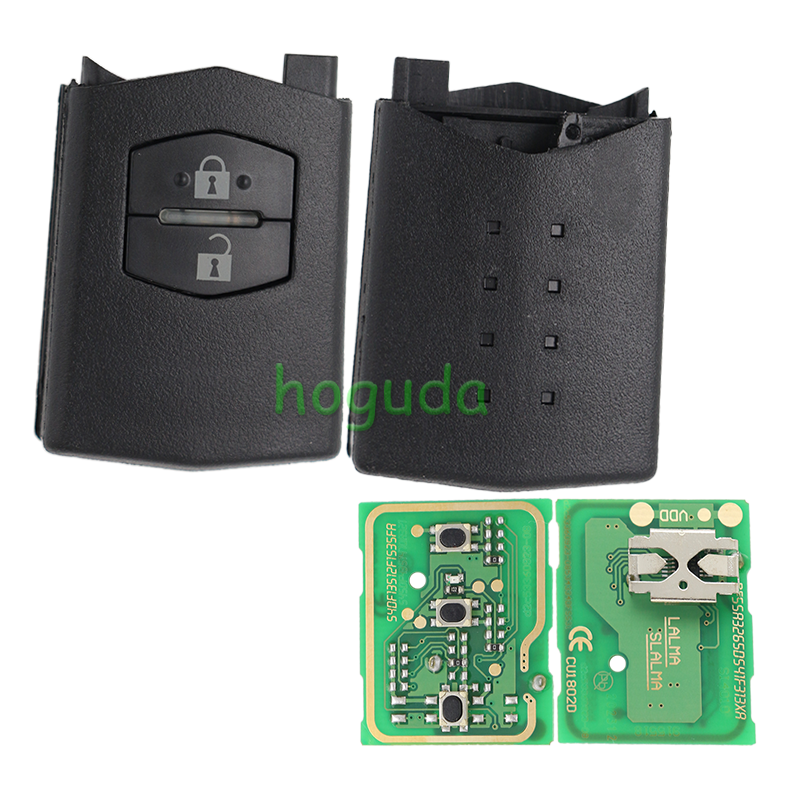For Mazda 3 Series 2 button remote control with 433Mhz