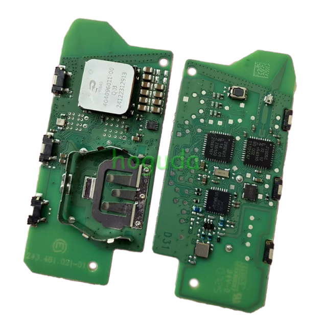 For BMW FEM BDC CAS4 CAS5 System Modify Keyless-Go Remote Key with 315/434/868MHz  PCF7945 ID49 chip