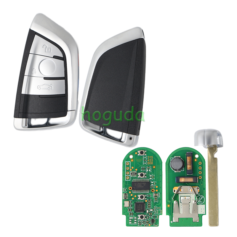 For AfterMarket BMW smart card 3 button remote key With 315MHZ PCF7953 chip FCCID:NBG1DGNG1 IC:2694A-IDGNG1