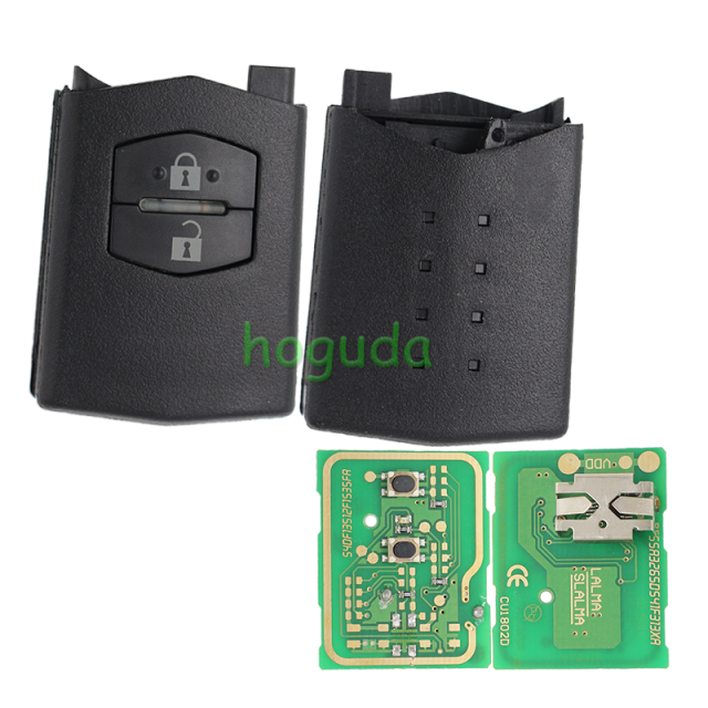For Mazda 6 Series 2 button remote control with 315Mhz before  2008 year
