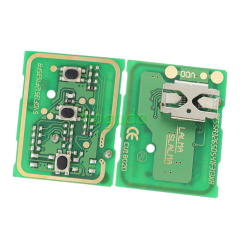 For Mazda 6 Series 2 button remote control with 433Mhz