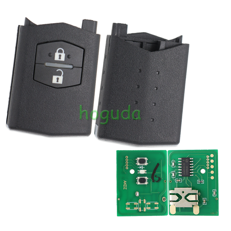 For Mazda 5 Series 2 button remote control with 433Mhz