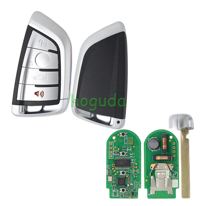 Keyless For After Market BMW 4 button remote key With 315MHZ PCF7945P chip  FCCID:NBG1DGNG1 IC:2694A-IDGNG1