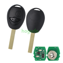 For BMW Mini 2 button remote key With 433MHZ ID73  PCF7930/31 chip
