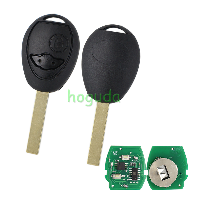 For BMW Mini 2 button remote key With 433MHZ ID73  PCF7930/31 chip