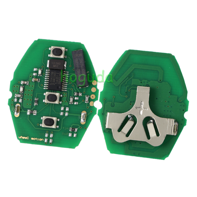 For BMW 5 Series CAS2 systerm 3 button remote key with 433mhz 7942chips