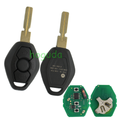 For BMW 5 Series CAS2 systerm 3 button remote key with 315mhz 7942chips