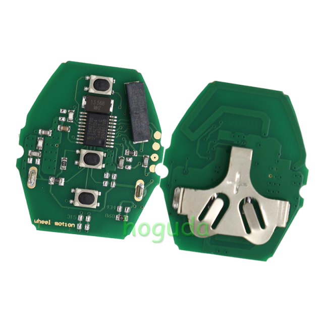 For BMW 5 Series CAS2 systerm 3 button remote key with 868mhz 7942chips