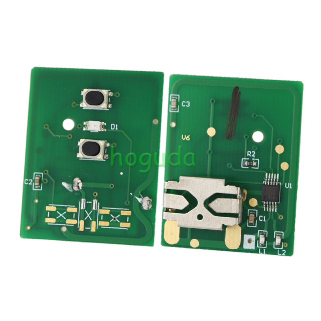 For Mazda 2 series 2 button remote key with 433Mhz with 4D63