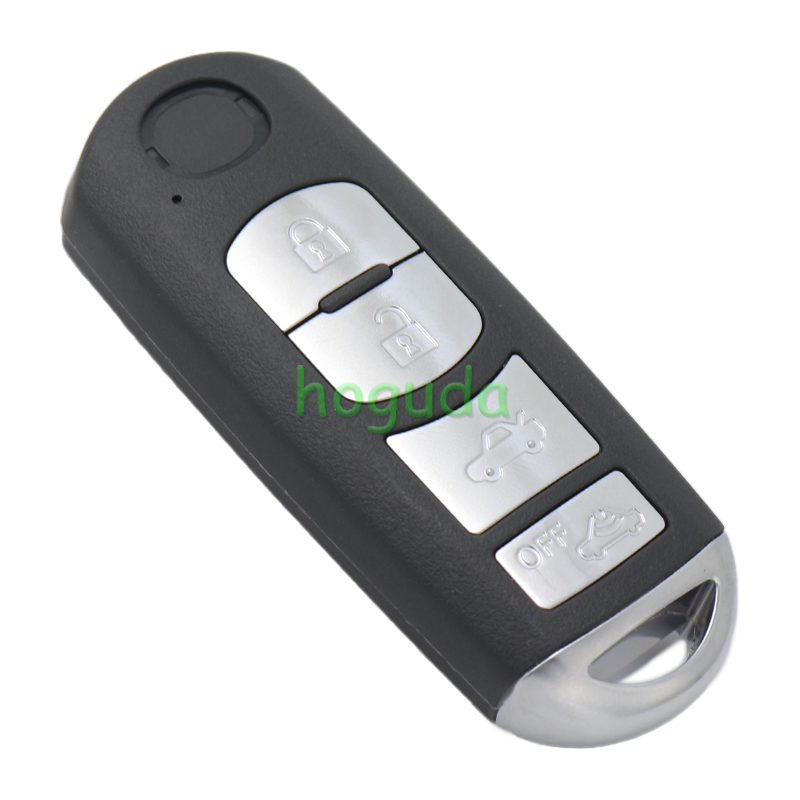 For Mazda 4 button Keyless Card Car Remote Control Key with ID49 chip 433MHz  FCCID:SKE13E-02