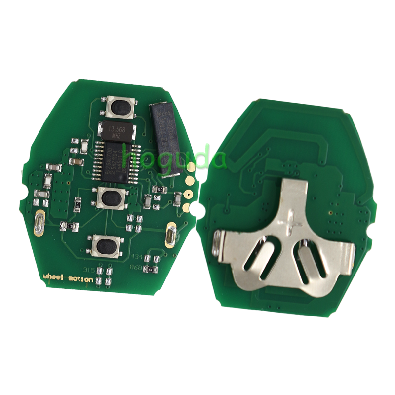 For BMW 5 Series CAS2 systerm 3 button remote key with 868mhz 7942chips