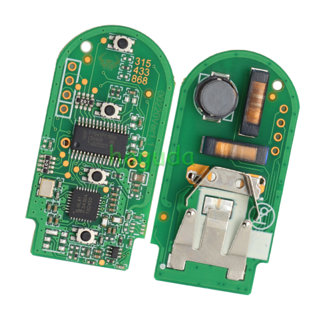 Keyless For After Market BMW 4 button remote key With 315MHZ PCF7945P chip  FCCID:NBG1DGNG1 IC:2694A-IDGNG1