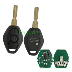 For BMW 5 Series CAS2 systerm 3 button remote key with 868mhz 7942chips