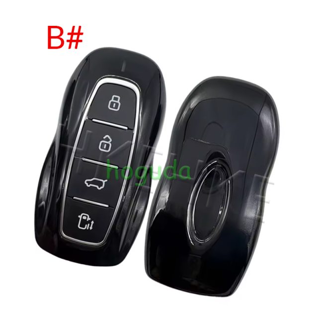 For Ford Tourneo Custom Equator JMC 4 button smart key shell