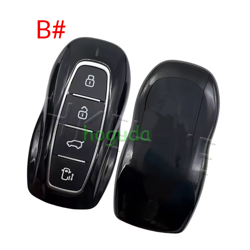 For Ford Tourneo Custom Equator JMC 4 button smart key shell without logo