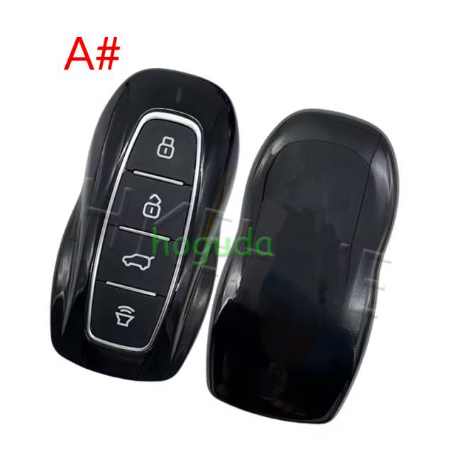 For Ford Tourneo Custom Equator JMC 4 button smart key shell without logo