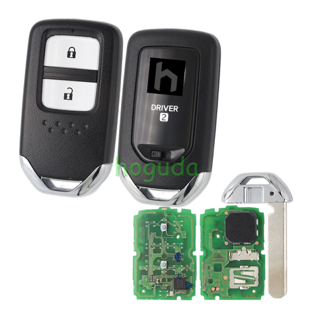 For Original Honda 2 button smart key 313.8Mhz ID4A chip fit for jazz xrv smart remote key FCC ID: twb1j0118 72147-tza-j0/72147-t00-z1/72147-t86-k1