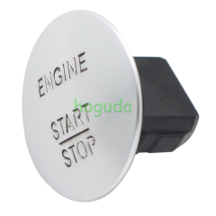 Switch For Benz Car Keyless Engine One Key Start Button Silver 2215450714 33161207