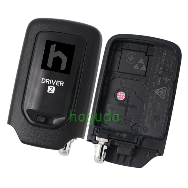 For Original Honda 2 button smart key 313.8Mhz ID4A chip fit for jazz xrv smart remote key FCC ID: twb1j0118 72147-tza-j0/72147-t00-z1/72147-t86-k1