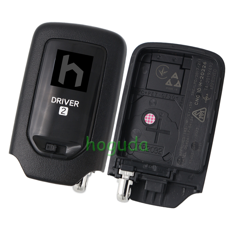 For Original Honda 2 button smart key 313.8Mhz ID4A chip fit for jazz xrv smart remote key FCC ID: twb1j0118 72147-tza-j0/72147-t00-z1/72147-t86-k1