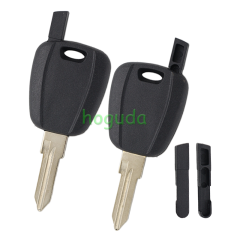 For Fiat transponder key blank with GT10 blade (can put TPX long chip and Ceramic chip)