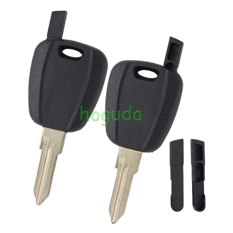 For Fiat transponder key blank with GT10 blade (can put TPX long chip and Ceramic chip)