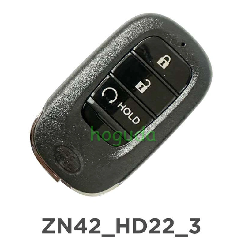 Zynell Key KYDZ ZN42 3 Button Universal Smart Key Excludes emergency key