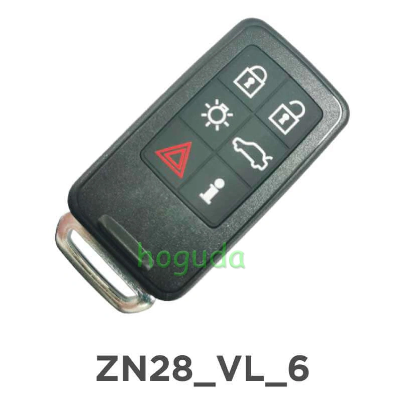 Zynell Key KYDZ ZN28 6 Button Universal Smart Key Excludes emergency key