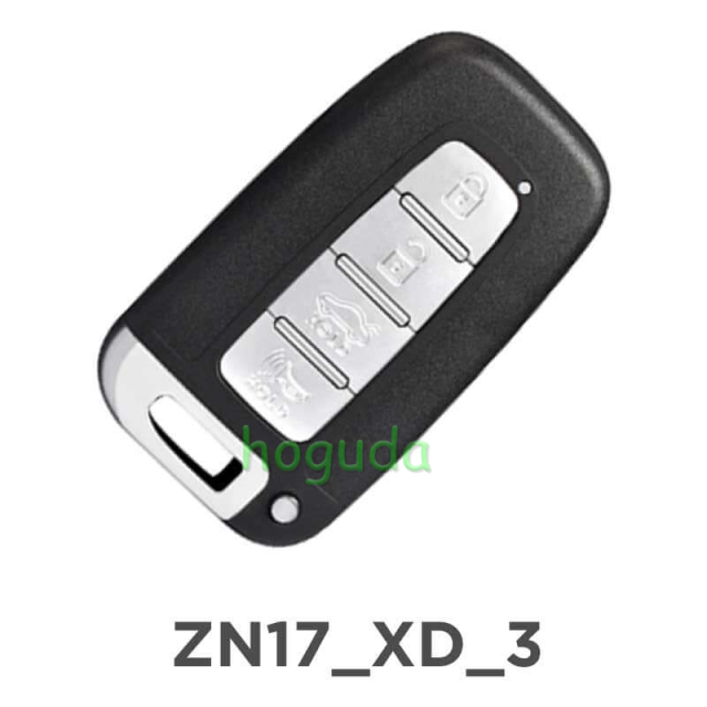KYDZ ZN17 3 Button Universal Smart Key Excludes emergency key For Hyundai style