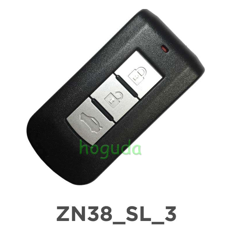 Zynell Key KYDZ ZN38 3 Button Universal Smart Key Excludes emergency key