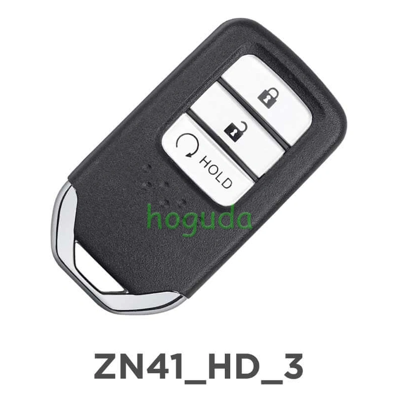 Zynell Key KYDZ ZN41 3 Button Universal Smart Key Excludes emergency key