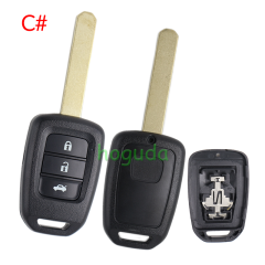 For Honda 2/2+1/3/3+1 button  remote key blank