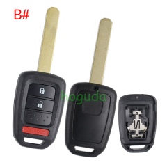 For Honda 2/2+1/3/3+1 button  remote key blank